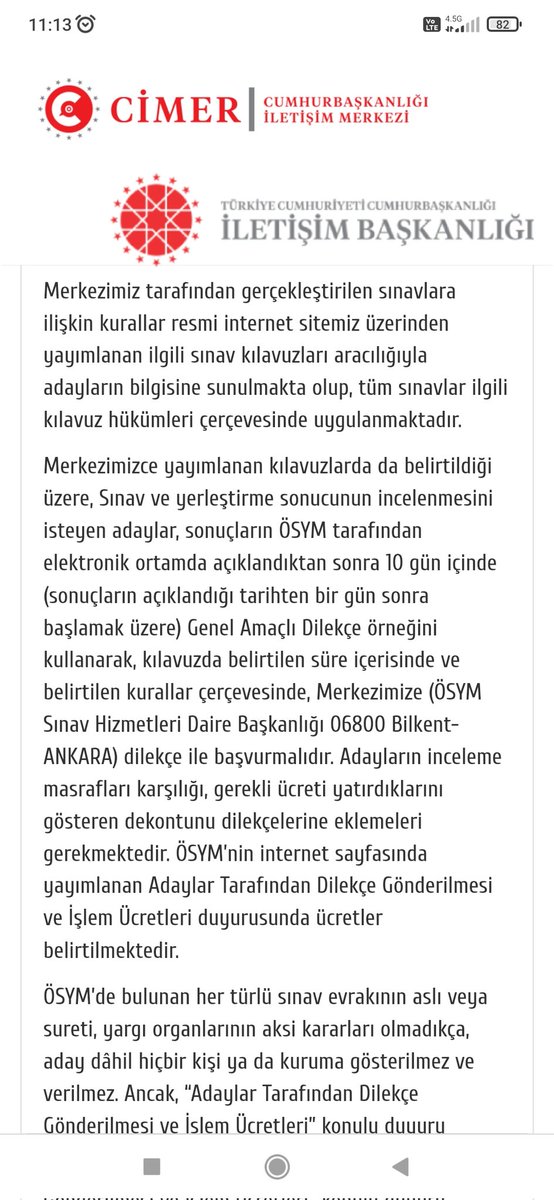 elifzn1903's tweet photo. bütün itirazlara tek tip cevap veren bir kurum #ösymistifa https://t.co/Kjuu90yZ0t