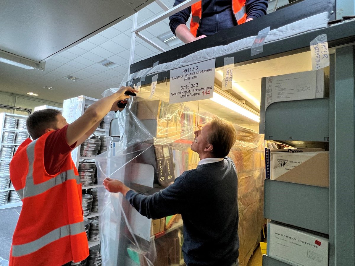 BL_CollCare's tweet photo. We regularly train in responding to incidents with table top and practical exercises. The teams are trained in minimising the impact of an incident, rescuing collection items away from the risk, and collections first aid. (5/7) https://t.co/FtAj8iYKyI