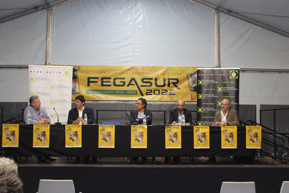 CoopsAgroAND's tweet photo. 🔝Las cooperativas ganaderas @Covap #Ovipor y #LosRemediosPicasat y expertos han reivindicado en la Jornada Técnica de #CoopsAgroAND en #Fegasur22 los beneficios que reporta el consumo de carne para la salud y para la conservación del entorno.
➡️https://t.co/YgneIQJmL4 https://t.co/jPMgnPq6f4