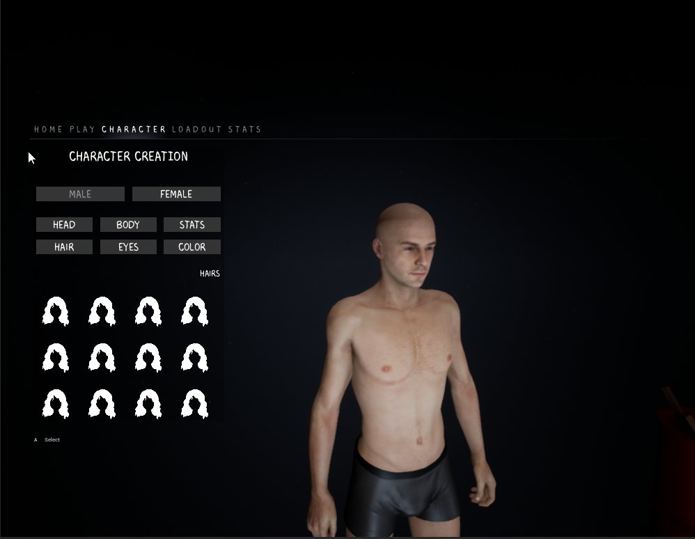 Why_Its_Empty's tweet photo. Charakter creation is voll in der Entwicklung , Mal sehen was am Ende dabei raus kommt 

#gamedev #gamedesign #gamedeveloper #UnrealEngine5 #indigame https://t.co/uguhQ4Mp6X