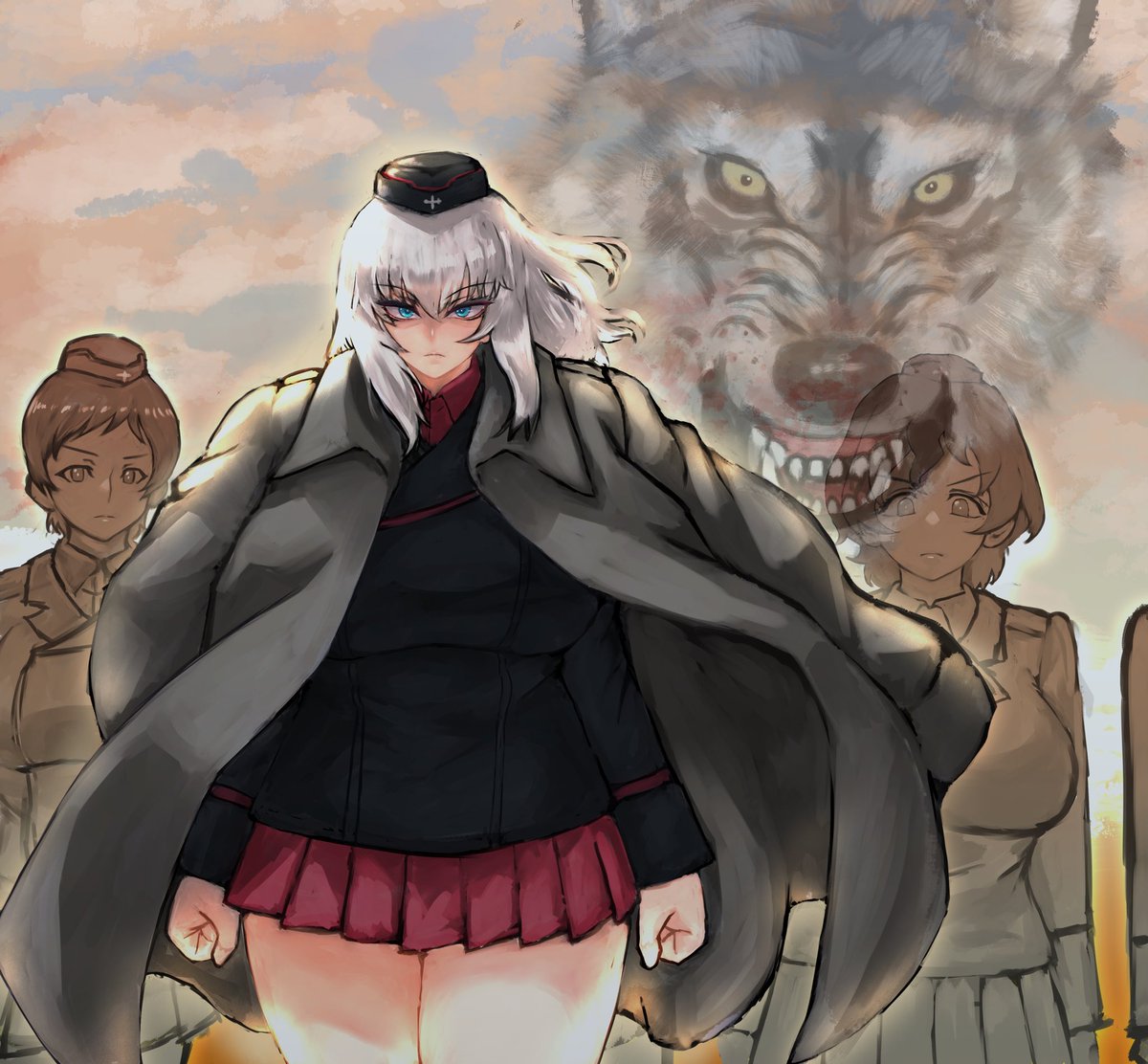 #いい推しの日
私、ブーゲンビリアはこれからも逸見エリカ隊長を応援します!