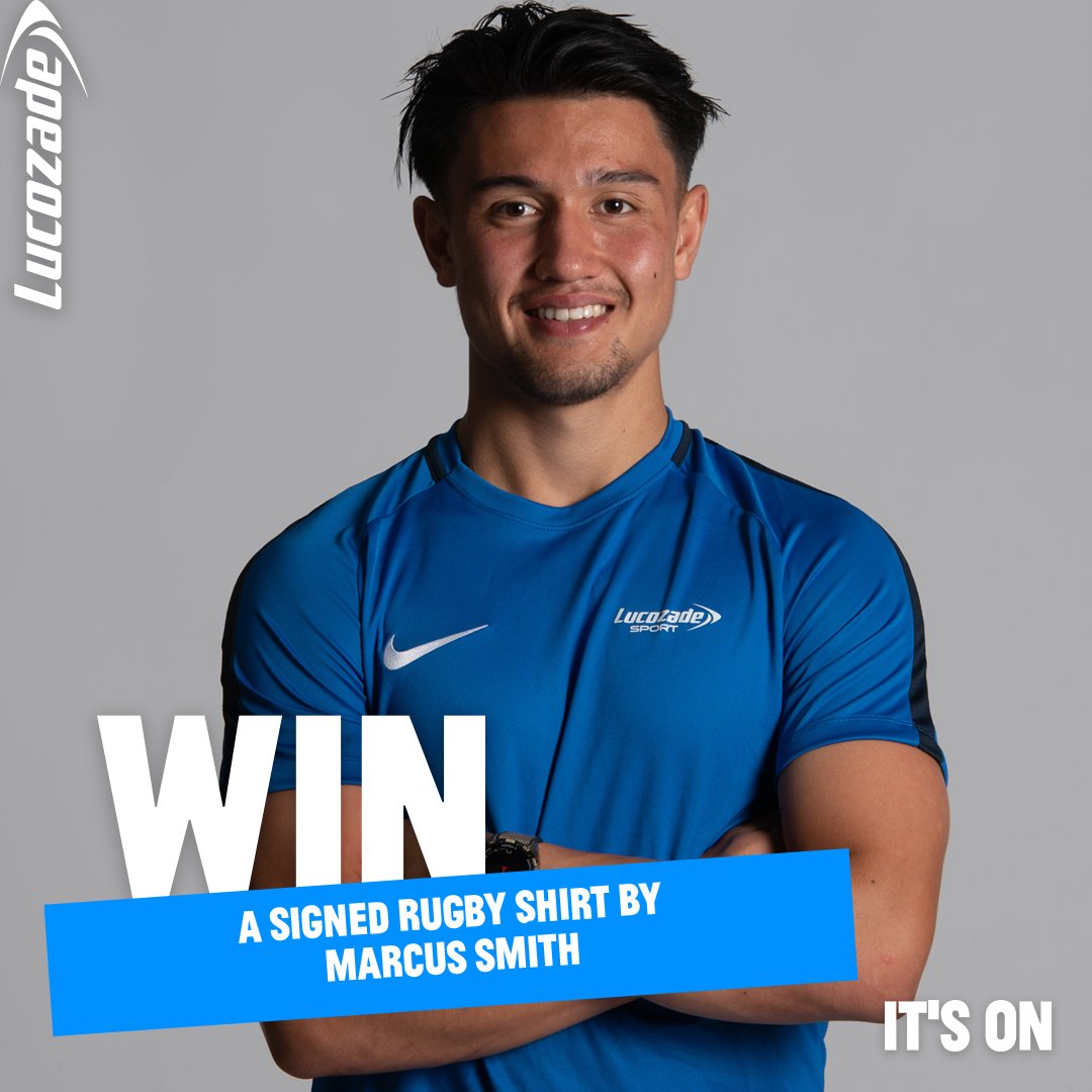 🚨🏉 WIN A SIGNED @MarcuSmith10 RUGBY SHIRT 🚨🏉 Ahead of the series starting today, we’ve got a signed Marcus Smith International Rugby shirt to giveaway. To win simply: 1️⃣ Follow us @lucozadesport 📲 2️⃣ Retweet this post 🔁 T&Cs: bit.ly/3DEWpAn #ItsOn