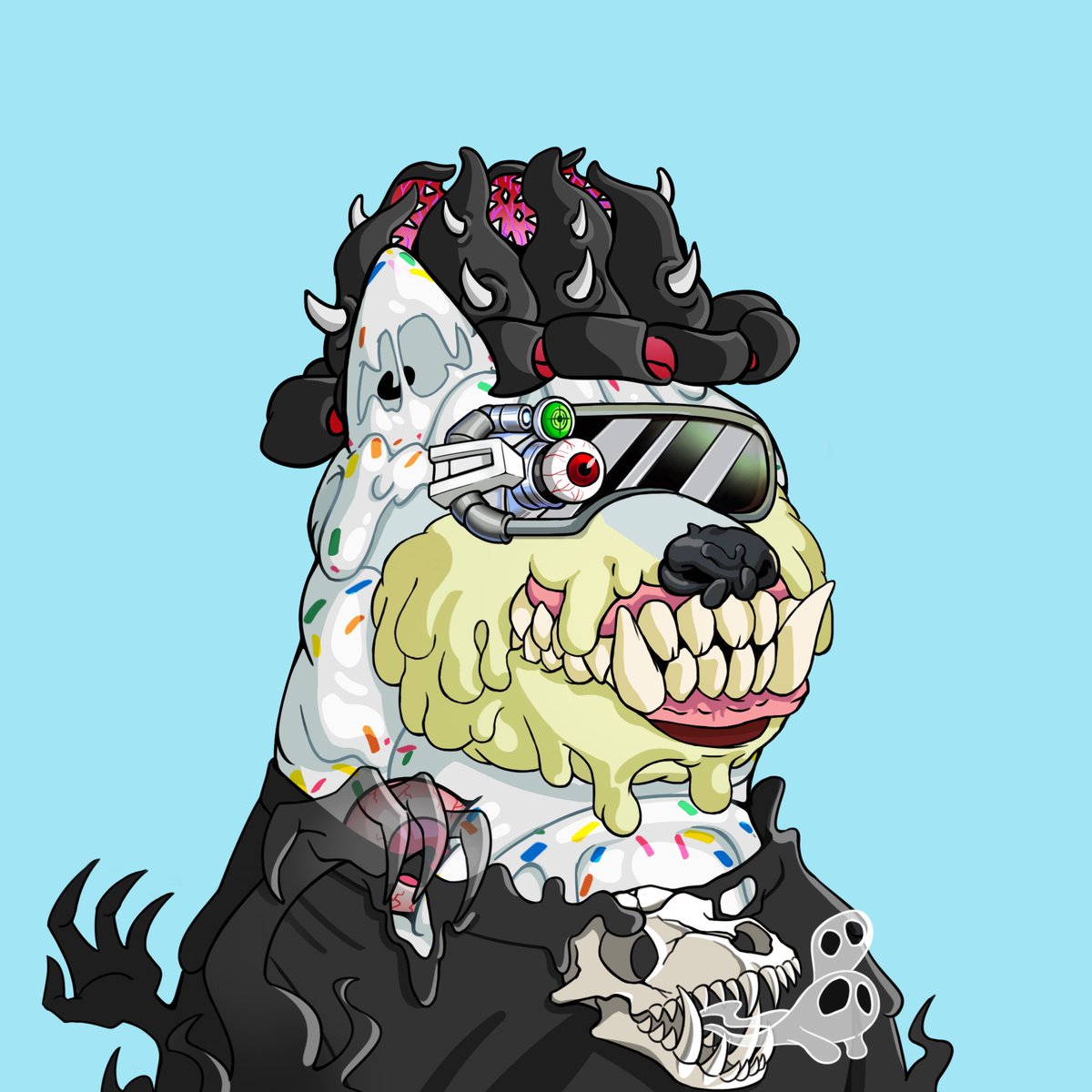 Loving the vibes and positivity from the <a href="/DogeClub_NFT/">Doge Club</a> community so added a few more including this bad ass!!! 🔥🔥🔥