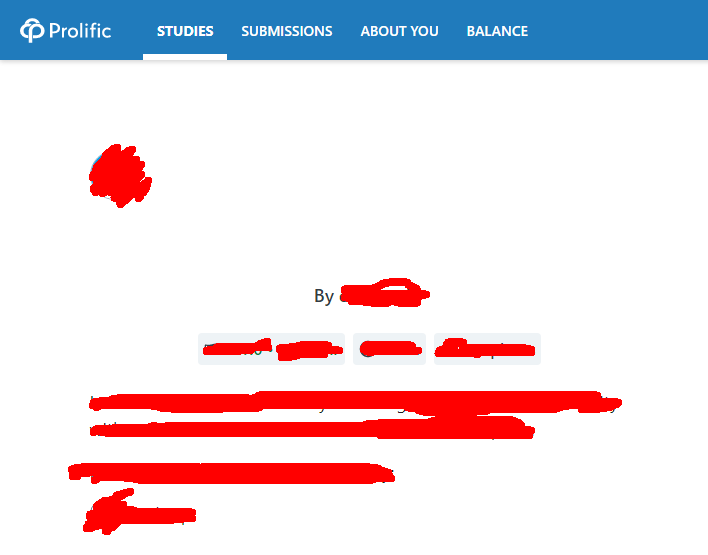 Darkness9112's tweet photo. Hey @Prolific I think there is a slight issue with your participant website, graphics are cutting out words in "about You", there are white circles covering statuses in "submissions" and studies have no name displayed (there are names in "submissions" tho) https://t.co/v2X6qW9G79