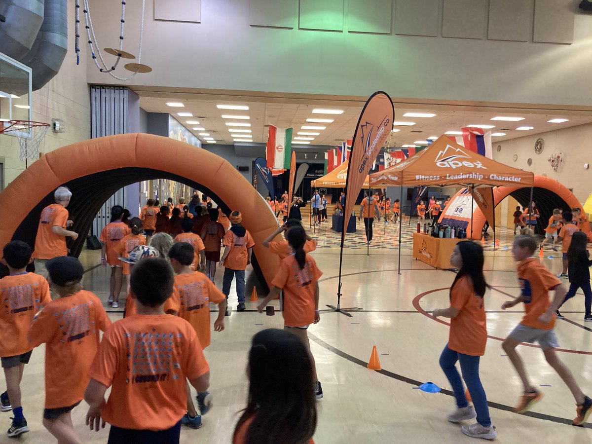 Clayton is CRUSHING IT at our <a href="/Apex_AustinTX/">Apex_AustinTX</a> Fun Run today! Rain can’t keep us down! Way to go Cardinals! And THANK YOU to our PTA and parent volunteers! 🧡💙
