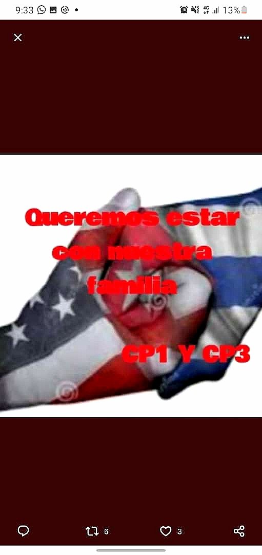 MarelVidal's tweet photo. #CFRP
#CFRPentrevistadosenel2017 
#CFRPcitasprogramadas2017
#CFRPinvitacionesnuevas
#CFRPmasentrevistas 
#F1 #F2b #F3 #F4 #CP1 #CP3 #Casossinaprobar #USCISCasospostales
@WHAAsstSecty @POTUS @Cartajuanero @USEmbCuba @USCIS @SecMayorkas @StateDept https://t.co/NruVZJ7hW4