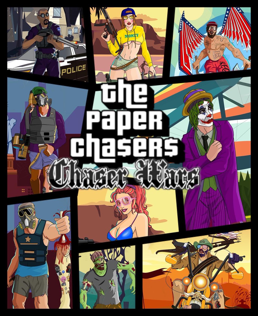 THE PAPER CHA$ER$ tweet media