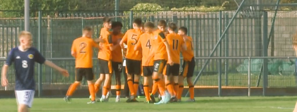 VICTORY SHIELD UPDATE
 #IRLU16 | 🇮🇪 2-0 🏴󠁧󠁢󠁳󠁣󠁴󠁿
The perfect start... It's Mason Melia with a left footed shot to put the young Irish u16 two goals ahead in the 9th minute...