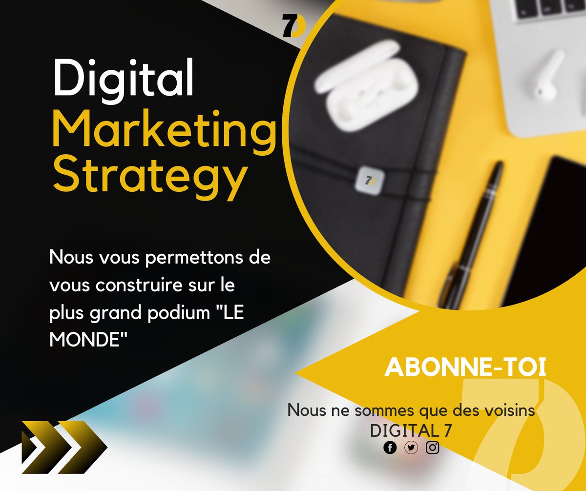 digitalsept's tweet photo. Les changements et les évolutions des réseaux sociaux externes obligent encore plus les directeurs #Web, du #Marketing et de la #communication à se poser les bonnes questions quant à la place du « social » dans leur écosystème #digital. #digital7 vous accompagne.
#Numerique https://t.co/Fo09uVbhCm