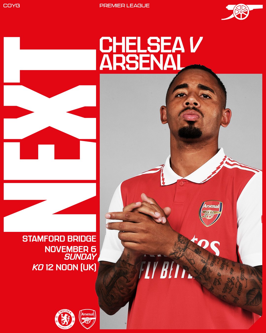 arsenal maç afişi chelsea