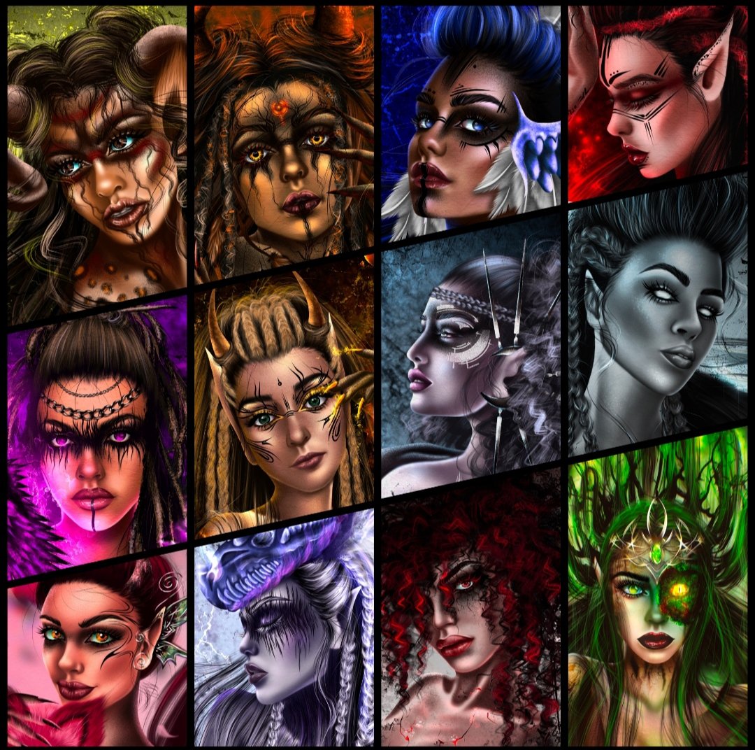 eFRESH_arty's tweet photo. What's your favorite face?😏👇
🖤Queens of the Wasteland
#Nabu 
#efresh_nft https://t.co/qVbPNDumxv