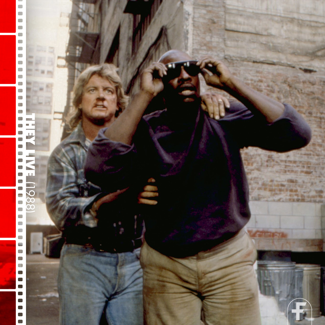FANGORIA's tweet photo. You see them on the street. You watch them on TV.
You might even vote for one this fall.
You think they're people just like you
You're wrong. Dead wrong.

This day in 1988: John Carpenter's THEY LIVE was released. https://t.co/Fb26XWL47r