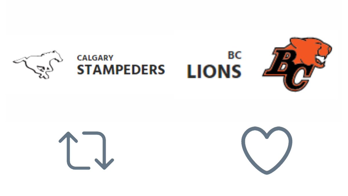 CFLNewsHub's tweet photo. Who will WIN this playoff game
RETWEET For @calstampeders
LIKE for @BCLions

#CFL | #CFLPlayoffs | #GreyCup | #GCPlayoffs | #RoadToTheGreyCup | #stamps | #BCLions https://t.co/LqCF2cj3V5