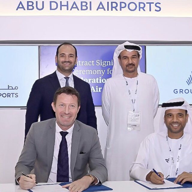 GroupeADP's tweet image. 🤝 We are proud to collaborate with #AbuDhabiAirports to build an #AdvancedAirMobility (#AAM) roadmap in the emirate and accelerate the development of ground infrastructure for using electric vertical take-off and landing (#eVTOL) aircraft. 🇫🇷🇦🇪