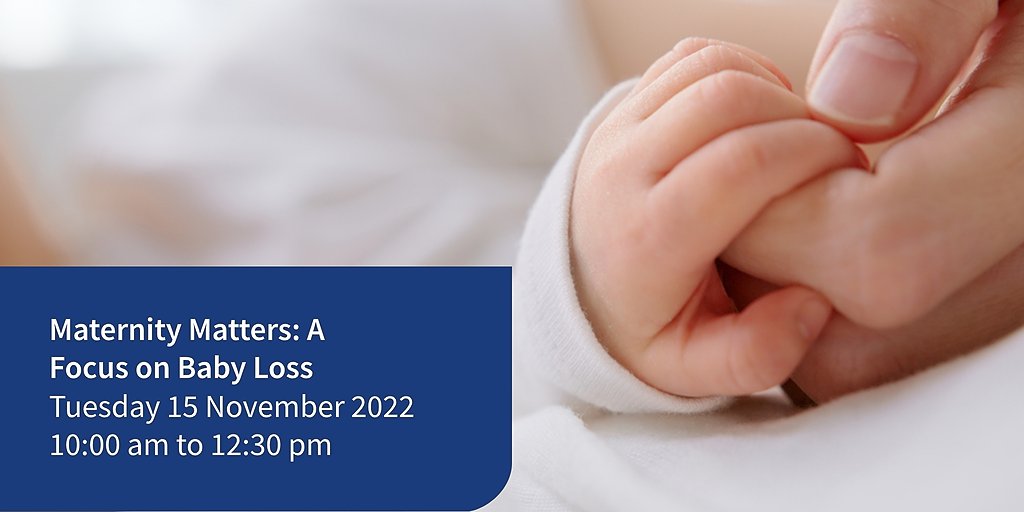 How do we ensure those affected by #BabyLoss receive the support they need? Our expert panel from @Petalscharity, @DadStillStandin and @JamesTitcombe share their experiences in our next Maternity Matters #Webinar in partnership with Petals. Sign-up now: bit.ly/3fvrjmB