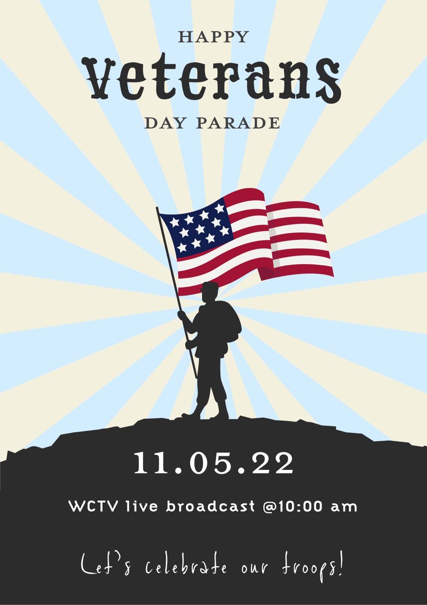 REMEMBER!!!! Tomorrow tune in to watch the parade!!!