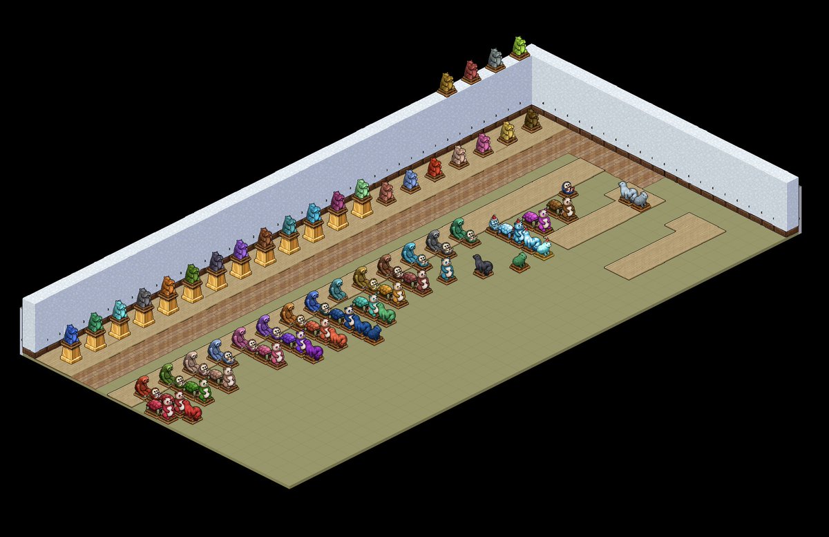Roodbroekje_'s tweet photo. Wie heeft voor mij (gratis) dubbele Habbo Prijzen dieren die ik nog mis. #HabboHotel #Habbo @Habbo_Staff
Dan is mijn museum bijna af.....
🥺🥺🥺🥺🥺🥺🥺🥺🥺🥺🥺
#Nijlpaard #Luiaard #Egel #Schildpad #Pand #Zeehond #Capybara #Miereneter
p.s lijstje volgt nog https://t.co/XkLDnIvuZm