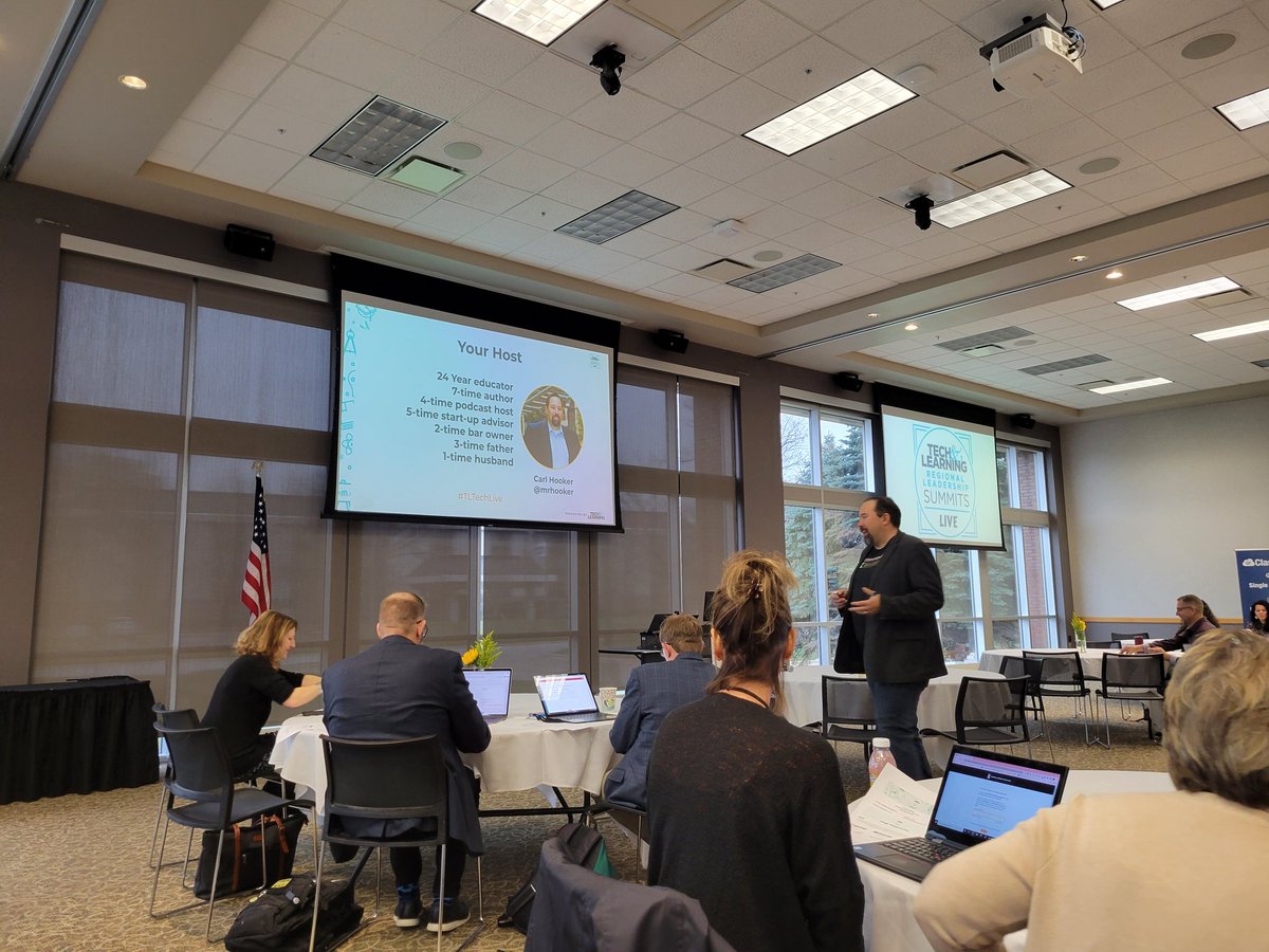jonathanspike's tweet photo. Excited to hear @mrhooker talk Ready, Set, Fail at the #TLTechSummit https://t.co/0tYWp0R2D8