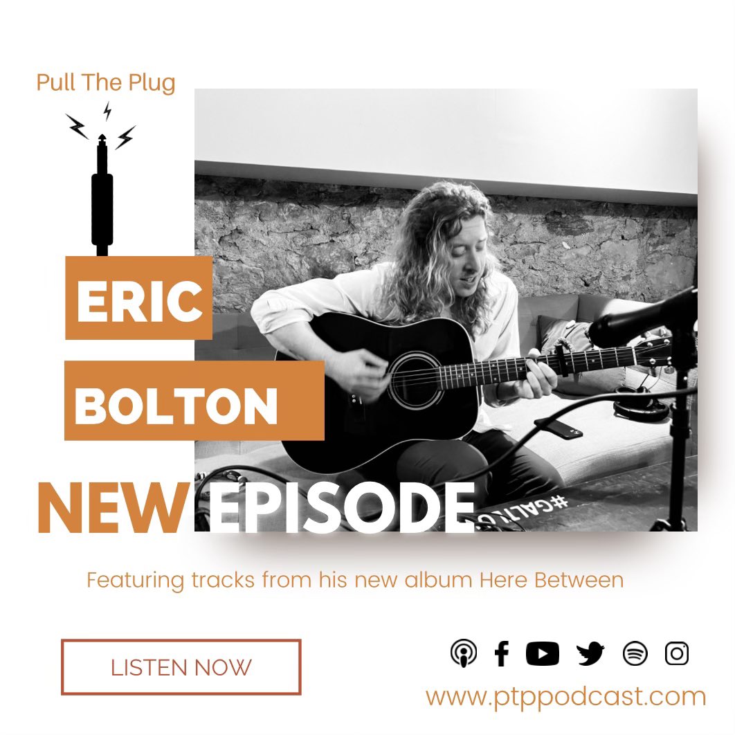 Recorded live and in-person, the PTP Crew sat down with Eric Bolton in his space at E-Bolt Music! 

Listen in for our chat and a few acoustic versions of tracks from his new album, Here Between >> anchor.fm/pulltheplug/ep…