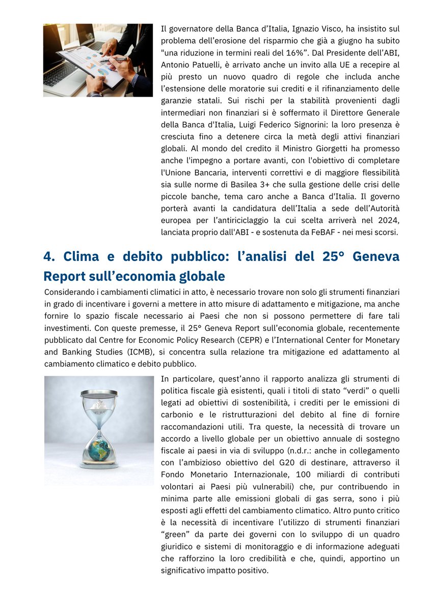 FeBAF's tweet photo. Lettera F 39/2022

Finanza #sostenibile 
Educazione #finanziaria 
#Investimenti pazienti
#clima e #debito pubblico

#finanza #educazione #banking #insurance

@gfrizzuti @GiovannaMarando @FarrisEmanuela @AugustoSisani https://t.co/KD199sQeRG