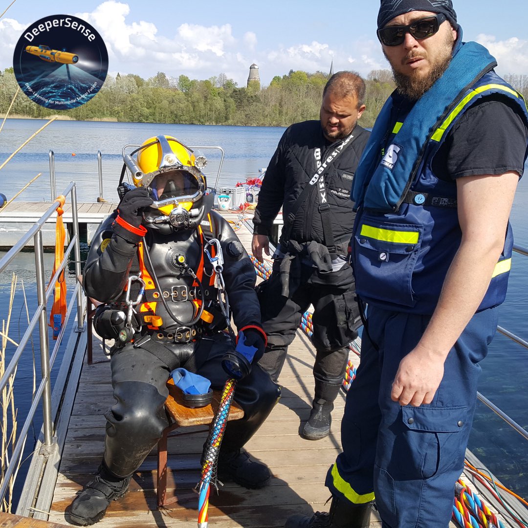 deeper_sense's tweet photo. DeeperSense in Hemmoor, Germany 🚀
 
The goal of the project is to improve underwater sensor technology by applying deep learning methods 💡

#diving #robotic #technology #deeplearning #ki https://t.co/YanWoIU7sN