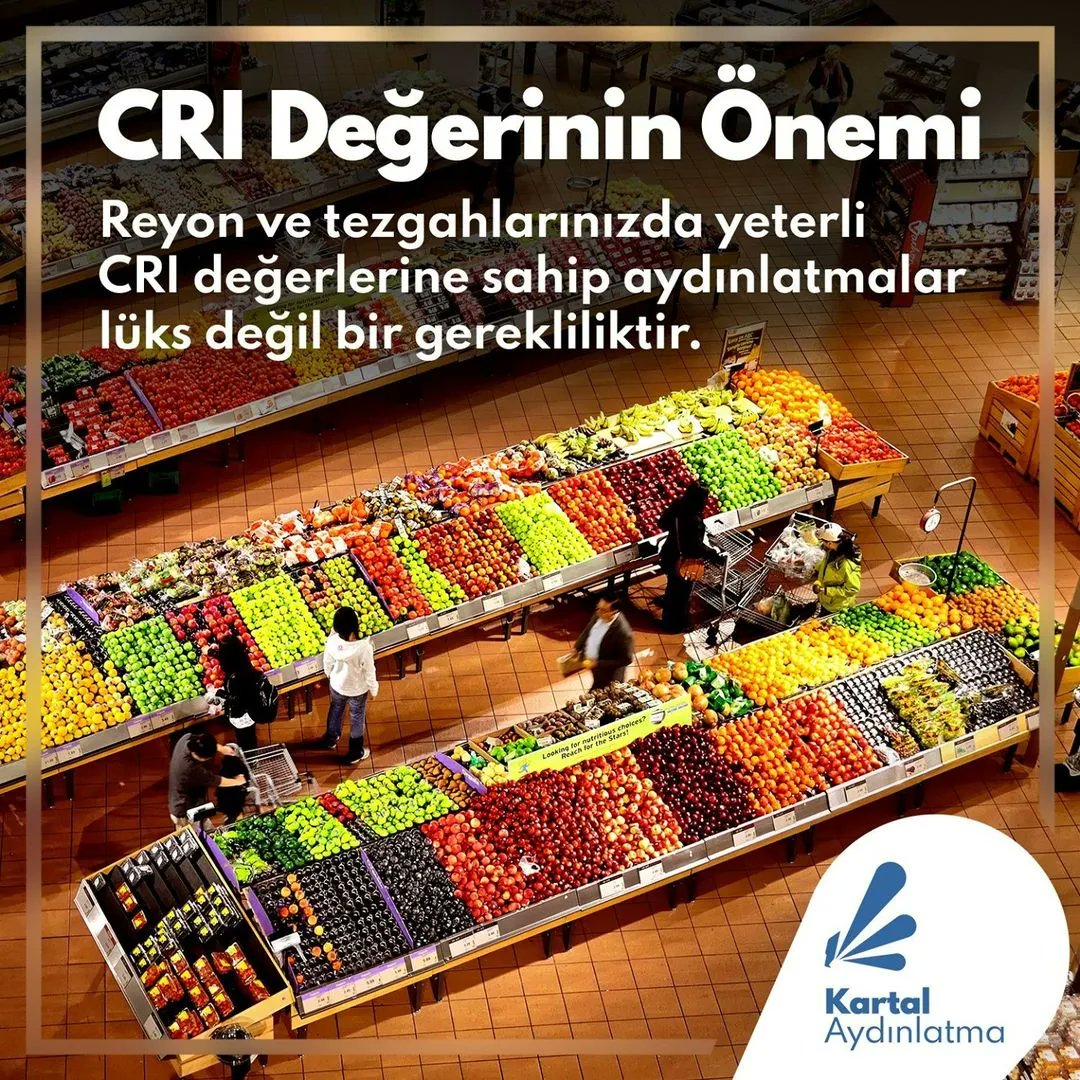 Reyon ve tezgahlarınızda yeterli CRI değerlerine sahip aydınlatmalar lüks değil bir gerekliliktir.
Detaylı bilgi için👇🏻
kartalaydinlatma.com
İletişim için📞
0216 420 70 60
#pastane #kasap #sarkuteri #gurme #steakhouse #supermarket #endüstriyelmutfak #gıdaaydınlatması