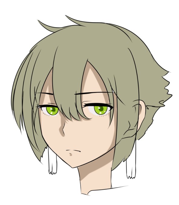 エラン君描こうとしたけど全然似ない 