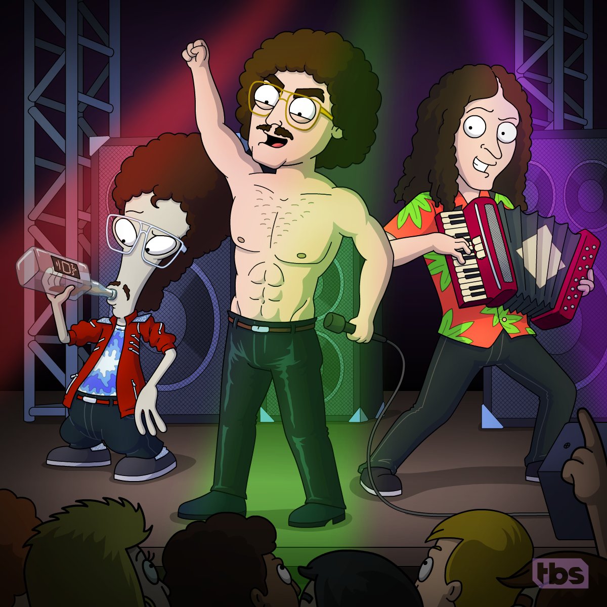AmericanDadTV's tweet photo. I don’t know what else to say about #WEIRDTheAlYankovicStory other than this film is Rad(cliffe)! 🎤

And that Roger was snubbed during auditions... https://t.co/TquBrhP0L6