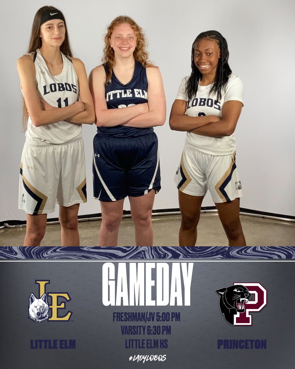 Today is the first official game. Please come out and support our Lady Lobos ‼️

🆚 Princeton 
📍 LEHS
⏰ 9th/JV: 5pm Varsity: 6:30pm
🎟 events.ticketspicket.com/agency/bf557a2…