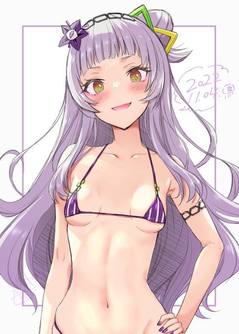 久しぶりのえにっき60日目。紫咲シオンちゃんラフ塗りWIP。
揺れないおっぱいはただのおっぱい。

本文 ➡ https://t.co/ryxYQQDDnm 