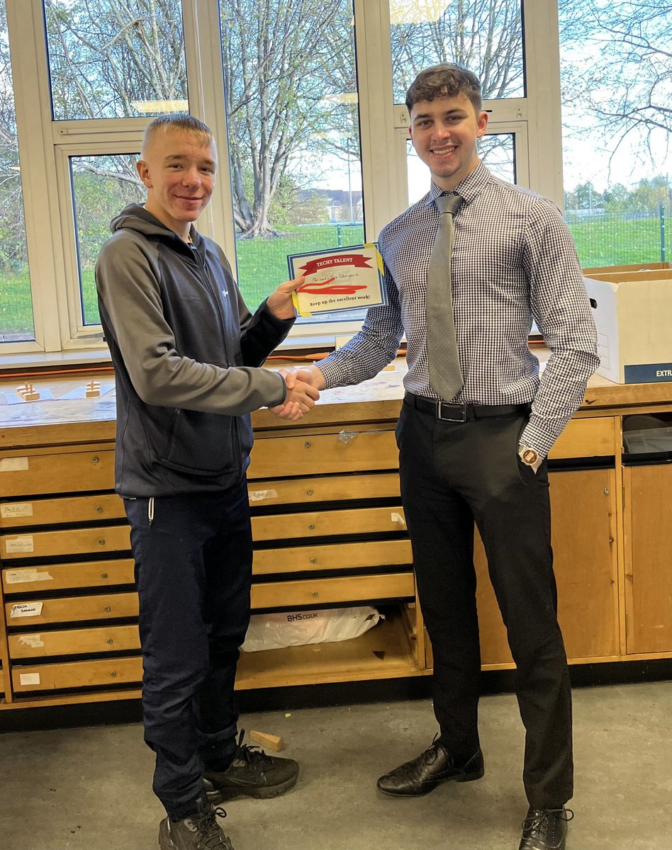 🛠️ TECHY TALENT AWARD 🛠️

Well done to Tyler, Mr Ray’s winner for this week’s senior Techy Talent!