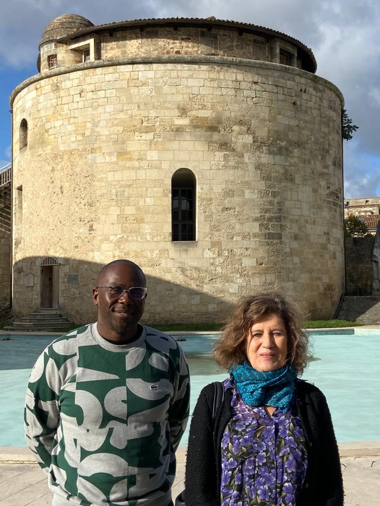 Ce 4/11, la #promo2022 participe à une journée sur le thème de la #prison. Au programme : des échanges avec Dominique Simmonot, contrôleure générale des lieux de privation de liberté, Jean-François Alonzo, historien à l’#ENAP, &amp; <a href="/BerthetOne/">Berthet One</a>, ancien condamné et auteur de BD.