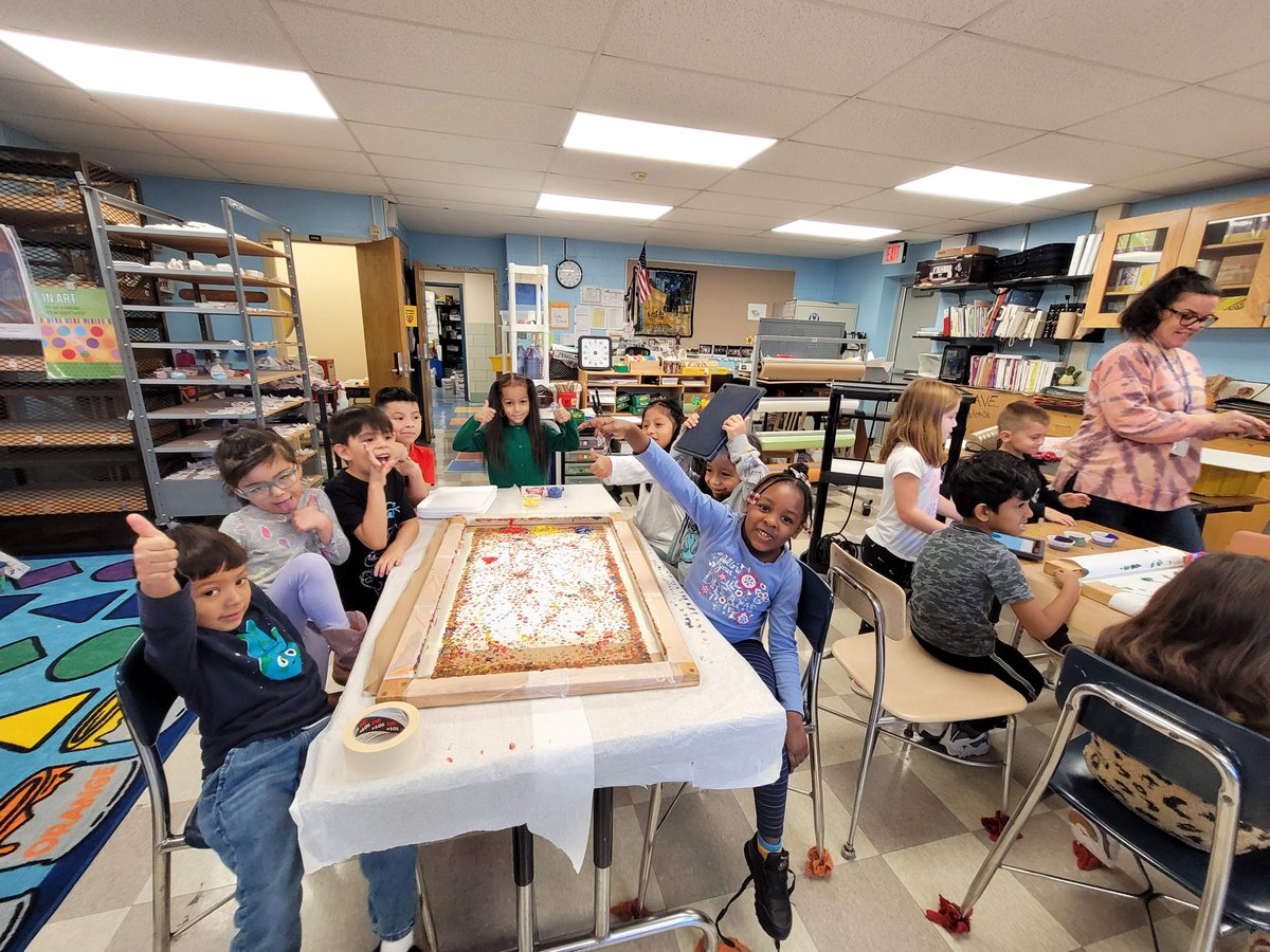 Cherry Lane Art Room (@mrsmackenzieart) on Twitter photo 1st grade Tinkering Tigers used robots to control their paint strokes today! We mixed colors with Sphero robots, talked about strokes and rhythm and made connections to Jackson Pollock.
Did you know National STEAM Day is celebrated next week?! <a href="/CherryLaneES/">Cherry Lane</a> 1st grade Tinkering Tigers used robots to control their paint strokes today! We mixed colors with Sphero robots, talked about strokes and rhythm and made connections to Jackson Pollock.
Did you know National STEAM Day is celebrated next week?! <a href="/CherryLaneES/">Cherry Lane</a>