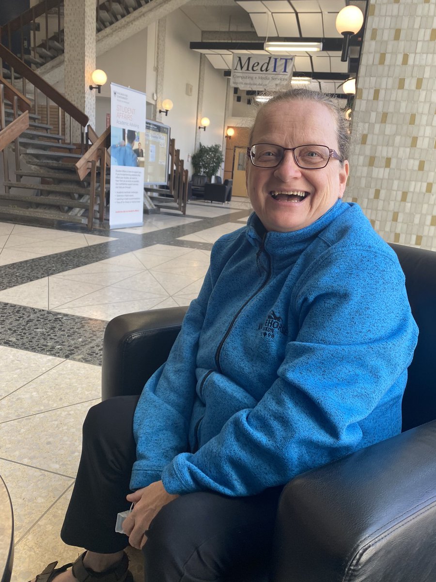 It’s the end of an era! Linda MacNutt on her last day, sharing stories from the last 30 years! Happy retirement! <a href="/DalMedSchool/">DalMedSchool</a> <a href="/DCpdme/">Dal_CPDME</a> <a href="/dalhou/">Dalhou</a>