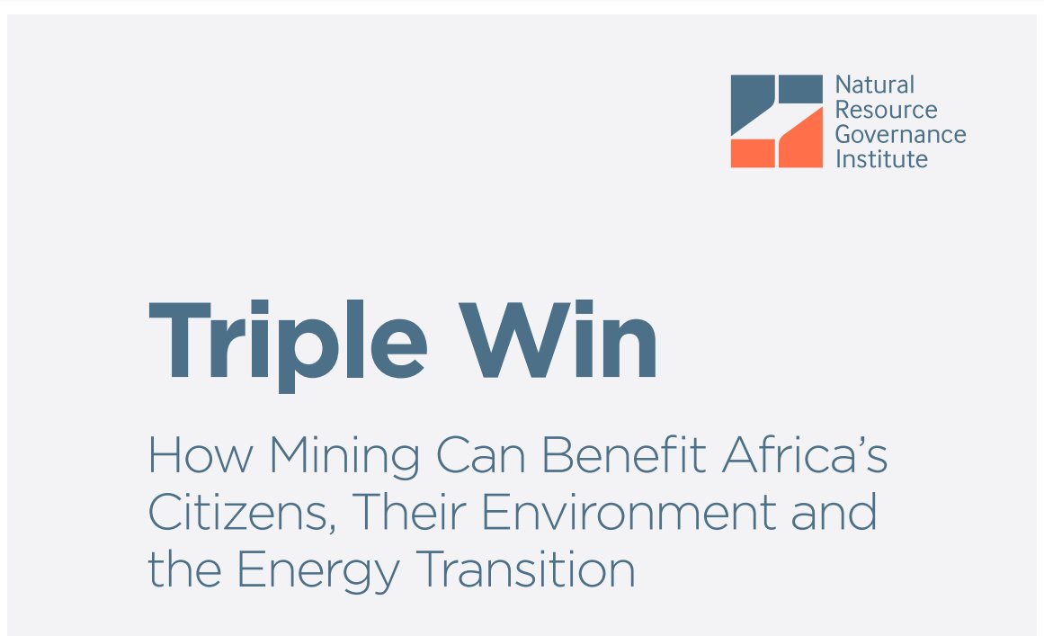 ewb_msv's tweet photo. Ahead of #COP27, @NRGInstitute's new report argues how Africa can harness #minining in the #energytransition for economic development, including through increased #localprocurement, and provides practical recommendations https://t.co/FWGBjQheHx #localcontent #MiningTripleWin https://t.co/r6zIbSfR0O