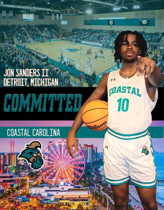 JonSandersII's tweet image. GLORY BE TO GOD!! 🙏🏾
1000% COMMITTED!! Chants up!! #CCUBeachBall #TEALNATION 🏝️🏀
@JucoRecruiting @JUCOadvocate @ElacBball @johnmosleyjr @LastChanceUAlum @LastChanceU @CoastalMBB