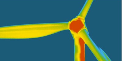 Thermal imaging camera tracks temperature! BAM is developing a method that enables a faster discovery of defects inside rotor blades. Wind turbines must withstand extreme loads to avoid major repairs; damage must be detected as soon as possible. ndt.net/search/docs.ph…