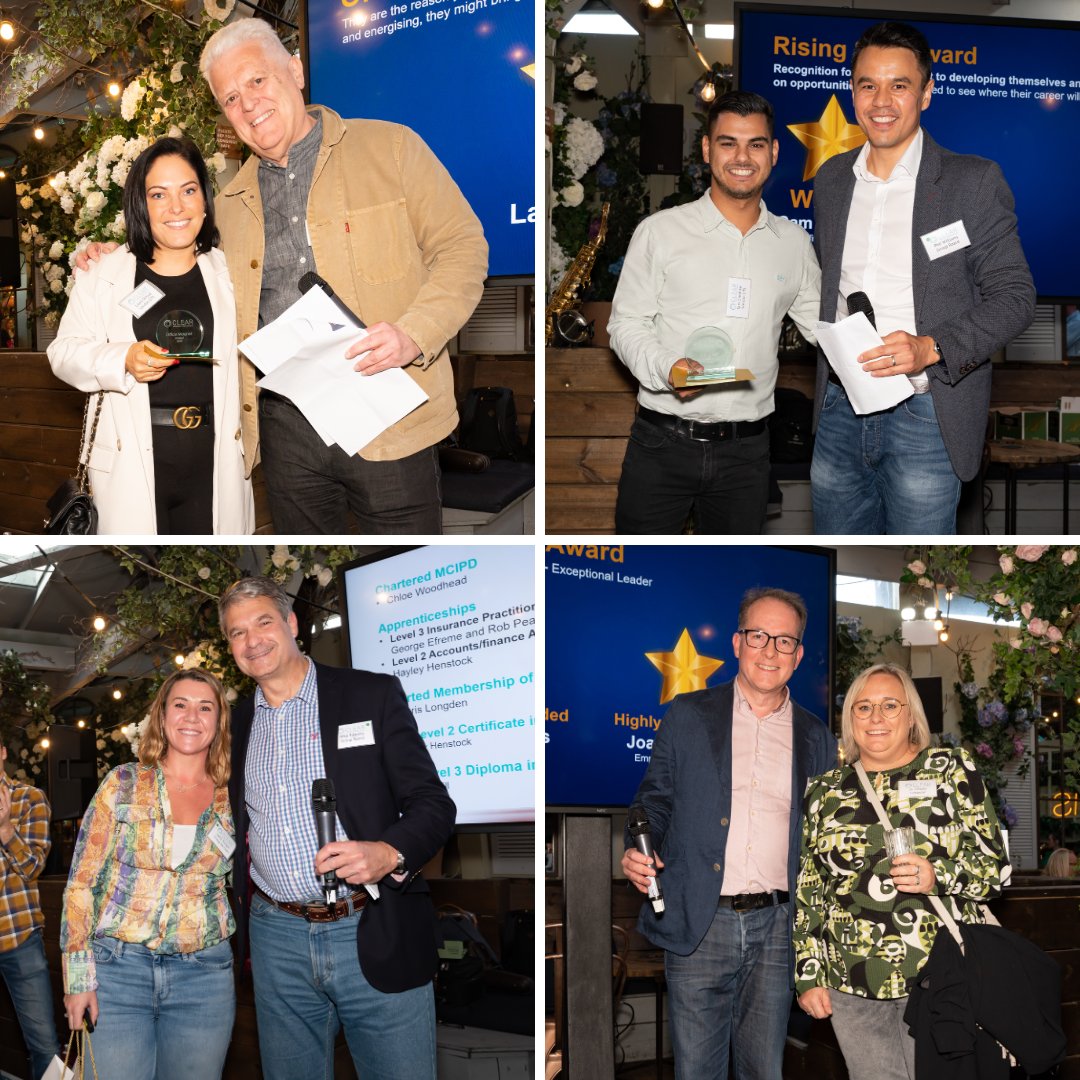 theClearGroup's tweet image. The photos are in! 🎉

We recently hosted an all staff #networking event which gave our teams from over 14 offices across the UK an opportunity to meet in person. 🤝

Awards were also hosted at the event to highlight the successes of CLEAR staff members throughout this year! 🏆