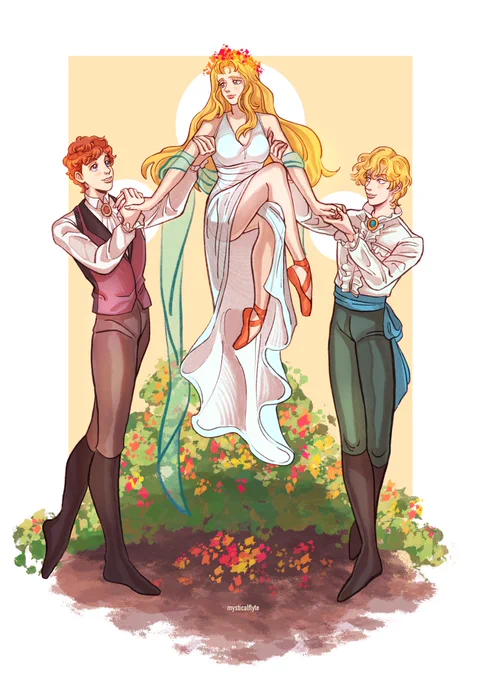 Golden, with a dash of red#lotgh #銀河英雄伝説 #gineiden 