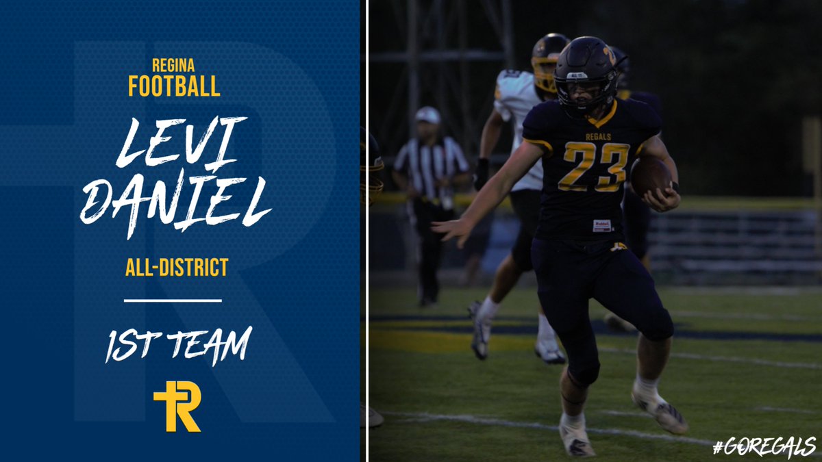 ReginaRegalsAD's tweet photo. Congratulations to our 1st team all-district football players! 👑🏈 https://t.co/d5gwwjg9Qb