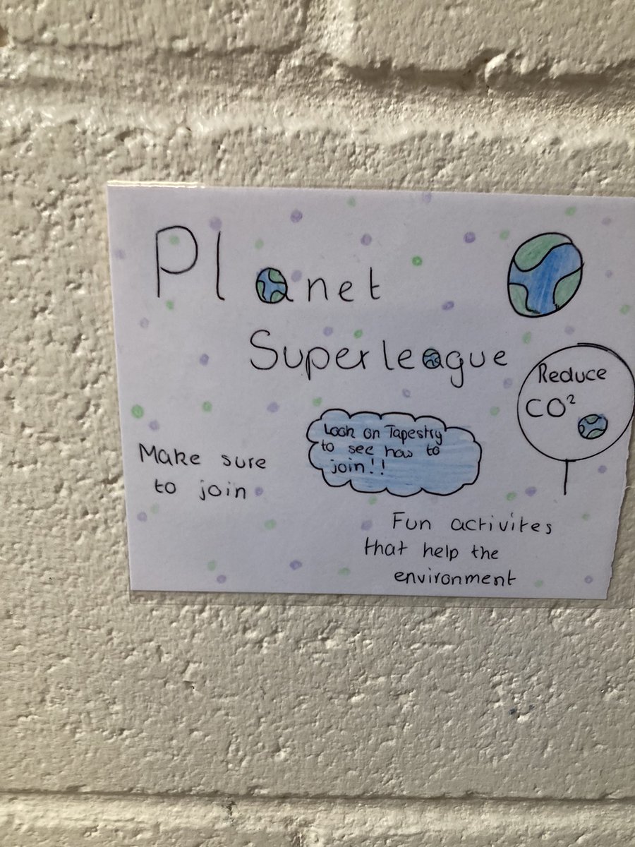 AlexHB_NTFC's tweet photo. Great to see children creating reminders around the school from the Eco-Team @MillwayPrimary ! A brilliant way to join @PlanetLge to combat climate and represent Northampton Town ! 🌎 🌲

Help the community and get scoring: https://t.co/gzMP4s24yg https://t.co/NmvLk9Wj7k