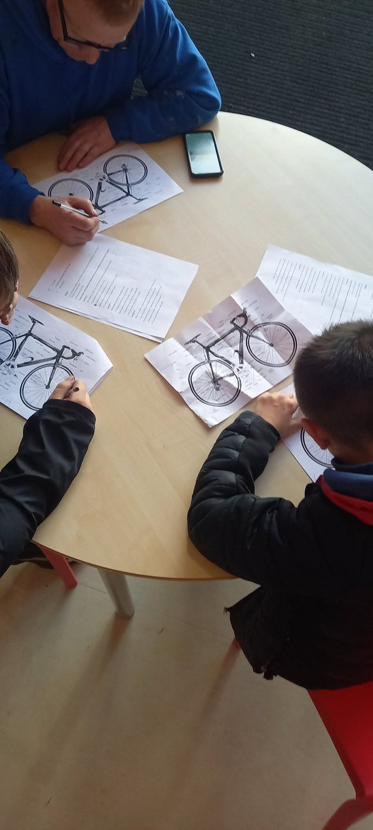 CalderheadHS's tweet photo. After 2 days of hands on learning, these young (and not quite as young) men had to complete some theory work for their bronze Velotech award in bike mechanics. @GbtActive @shottsGBT @dyw_hs https://t.co/2BfF2WKbTv