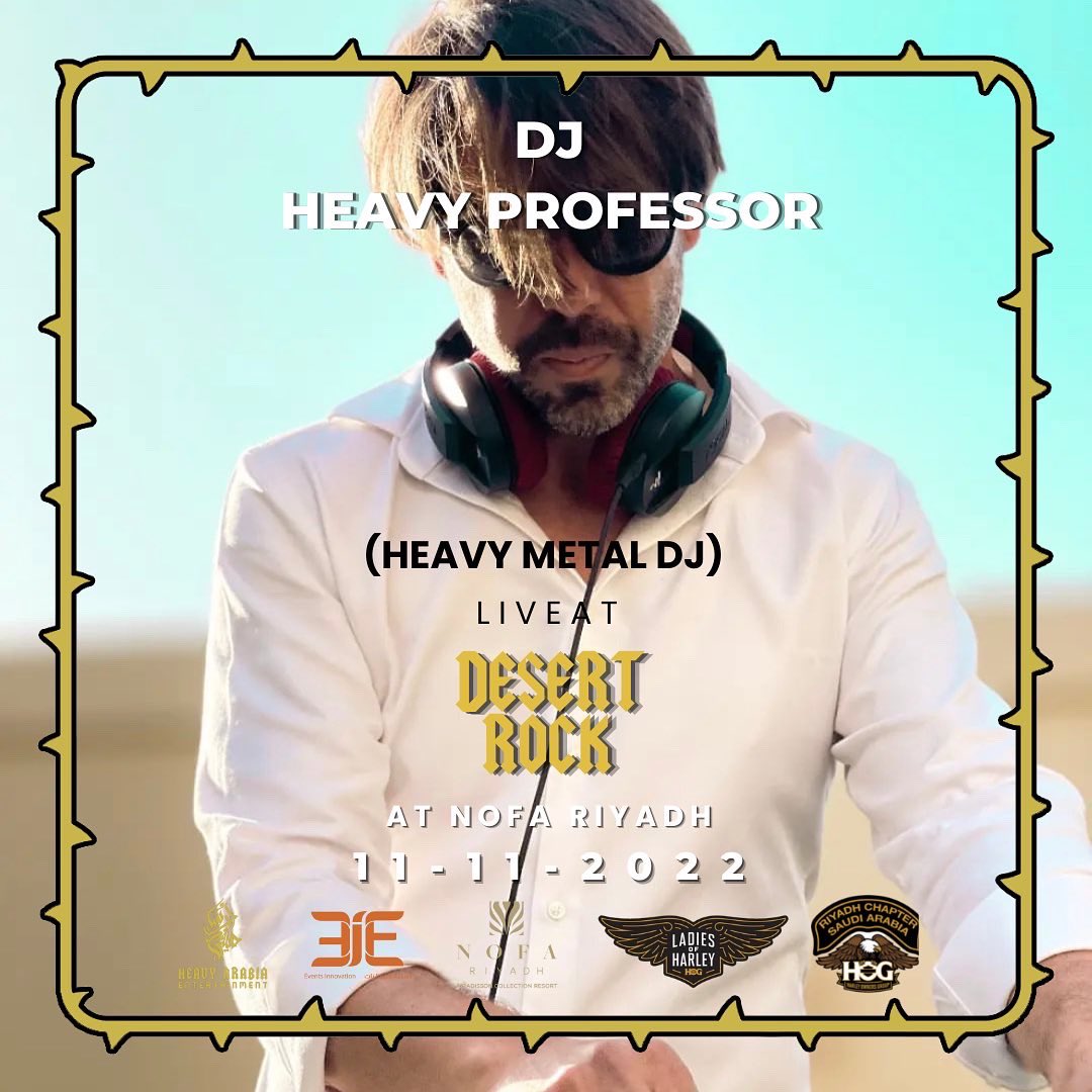 ⏳ 8 DAYS LEFT UNTIL DESERT ROCK AT NOFA RIYADH! 🔥