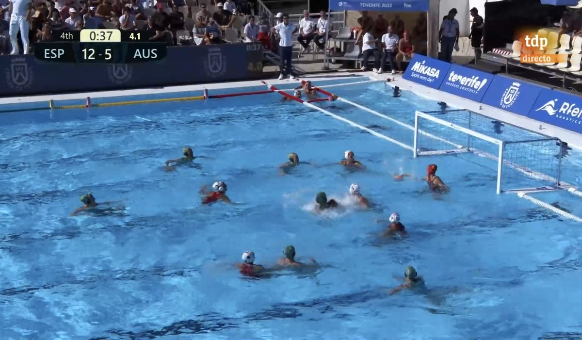 PipeOlimpico's tweet photo. #Waterpolo #LigaMundial 🚺#Superfinal2022 🇪🇸

Grupo B (3ªJ)
✅ @SpainWpFem🇪🇸 
¡¡A SEMIS COMO 1ªS DE GRUPO!!
Tras ganar 12-5 a Australia🇦🇺
💪🏼Subiendo el nivel
😳Otro golazo Paula Leitón; acerca bola con el pie y de espaldas (3ª y 4ª📸)!

📆Mañana Semis 🆚 Países Bajos🇳🇱 13:00h https://t.co/5rBBRMzS0b