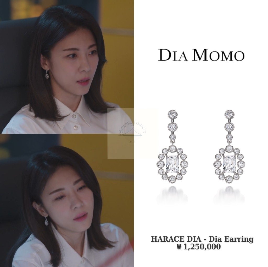 kdrama__fashion's tweet photo. #HAJIWON wore #DIAMOMO Earrings in #curtaincall Episode 2.
#하지원 #커튼콜 #드라마패션 #디아모모 #kdrama_fashion #kdramastyle #hajiwonstyle #hajiwonfashion #하지원패션 #하지원스타일 https://t.co/kjdWAjUVig