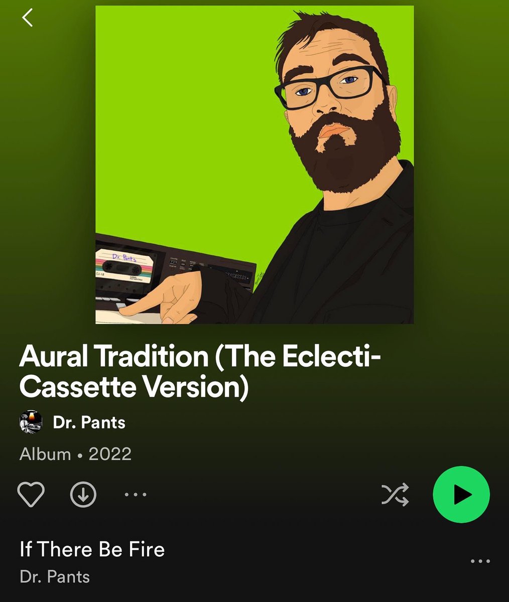 drpantsmusic's tweet image. It’s a double whammy, folks.
👖
My new album hits streaming services today, so I really hope you’ll 1) take the time to listen and 2) put one of the songs on a playlist and share it with your friends. It’s the most helpful thing you can do. 
1/2