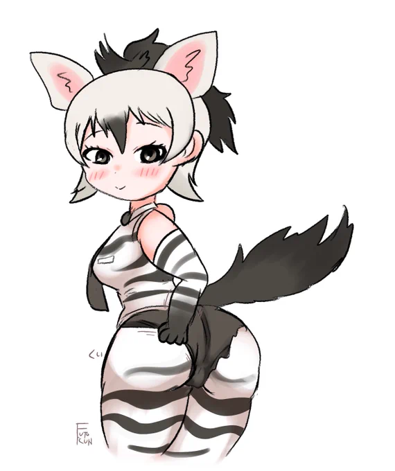 【パンチラ、おしり注意】みんな同じ向きですね#いいおしりの日 