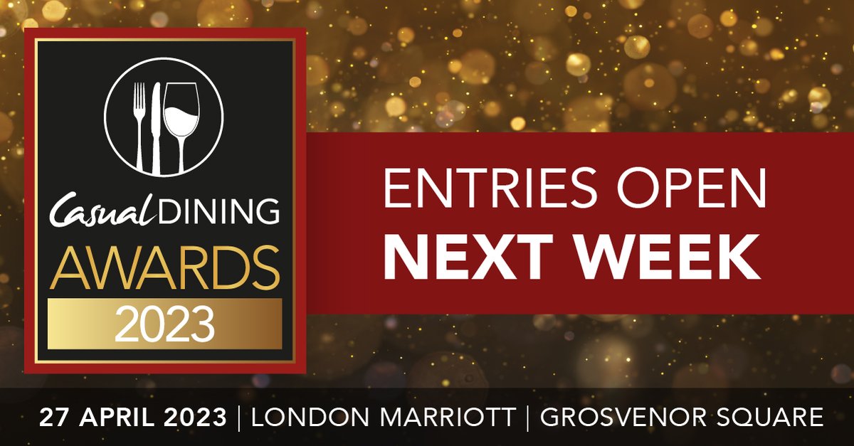 Casual Dining Awards: 24 April 2025 tweet media