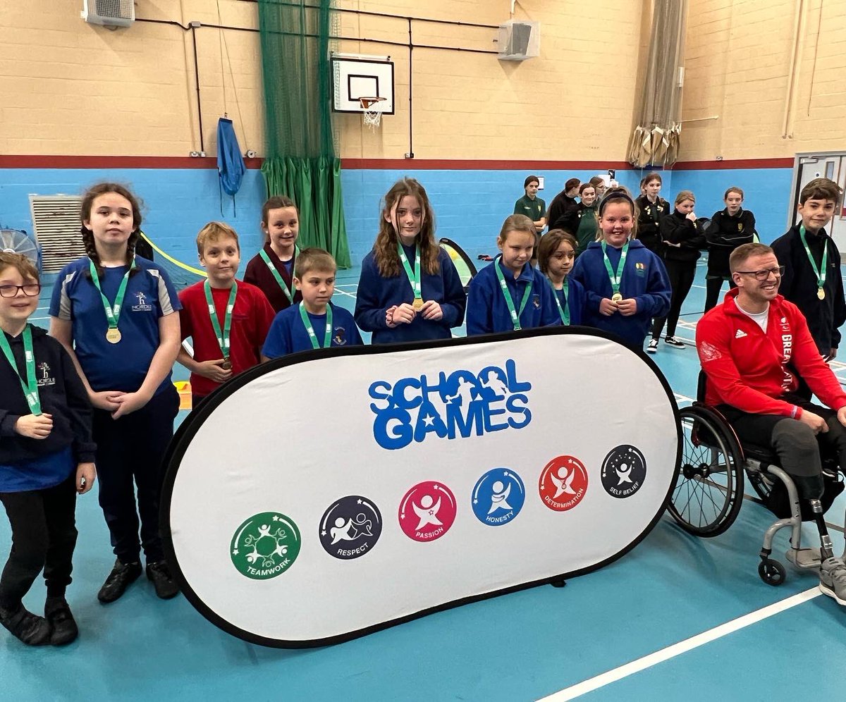 What a fab morning we had with @aaronphippsgbwr at our Yr 5&amp;6 Inclusive ‘Can Do’ Festival! All participants were awesome! 👏🏼

@energiseme_ @yourschoolgames @youthsporttrust @panathlonchallenge @bocciauk @newagekurling @goalballuk