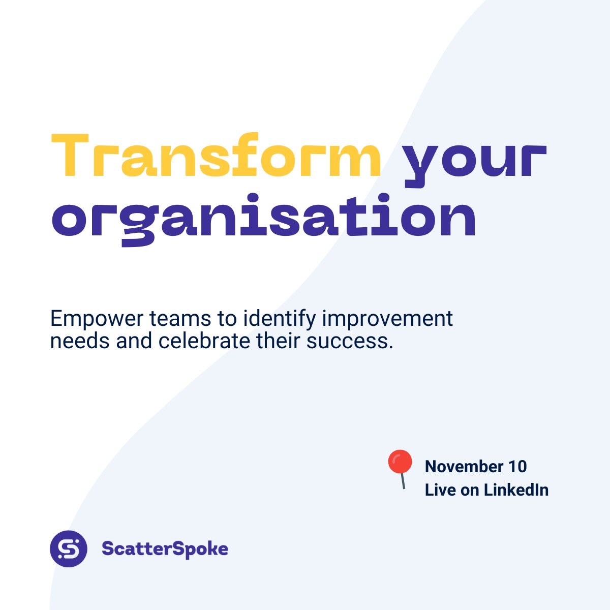 😵Focusing only on developer productivity isn't enough

It can lead to frustration and lack of engagement

Data without context drives the wrong outcomes

🌱Productivity is the result of empowerment

Focus on empowering teams

Learn how November 10th hubs.ly/Q01rgBpN0